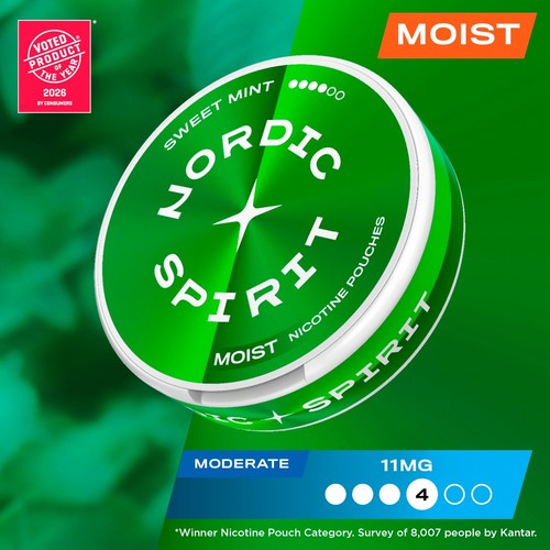 Nordic Spirit Sweet Mint Extra Strong
