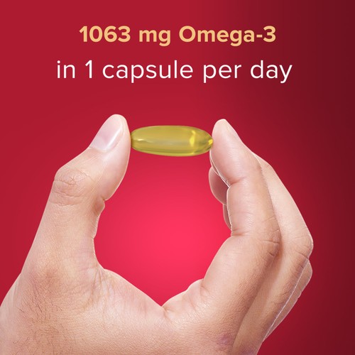 Seven Seas Omega-3 Fish Oil Max Strength with Vitamin D Capsules