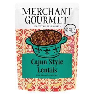 Merchant Gourmet Spicy Cajun Style Lentils & Red Kidney Beans 250g