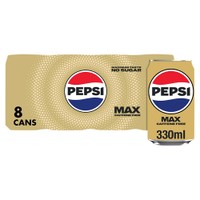 Pepsi Max No Caffeine No Sugar Cola Cans