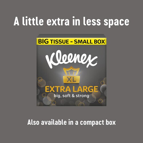 Kleenex Extra Large Tissues 2 pack