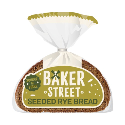 Baker Street Seeded Rye Bread 500g