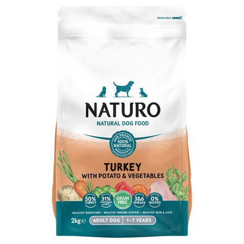 Naturo Grain Free Dry Adult Dog Food In Turkey