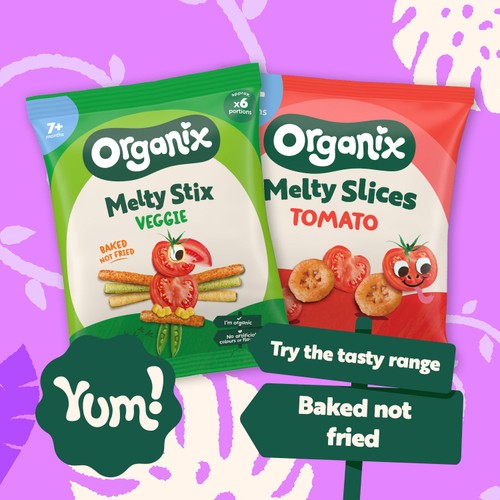 Organix Finger Foods Tomato Slices