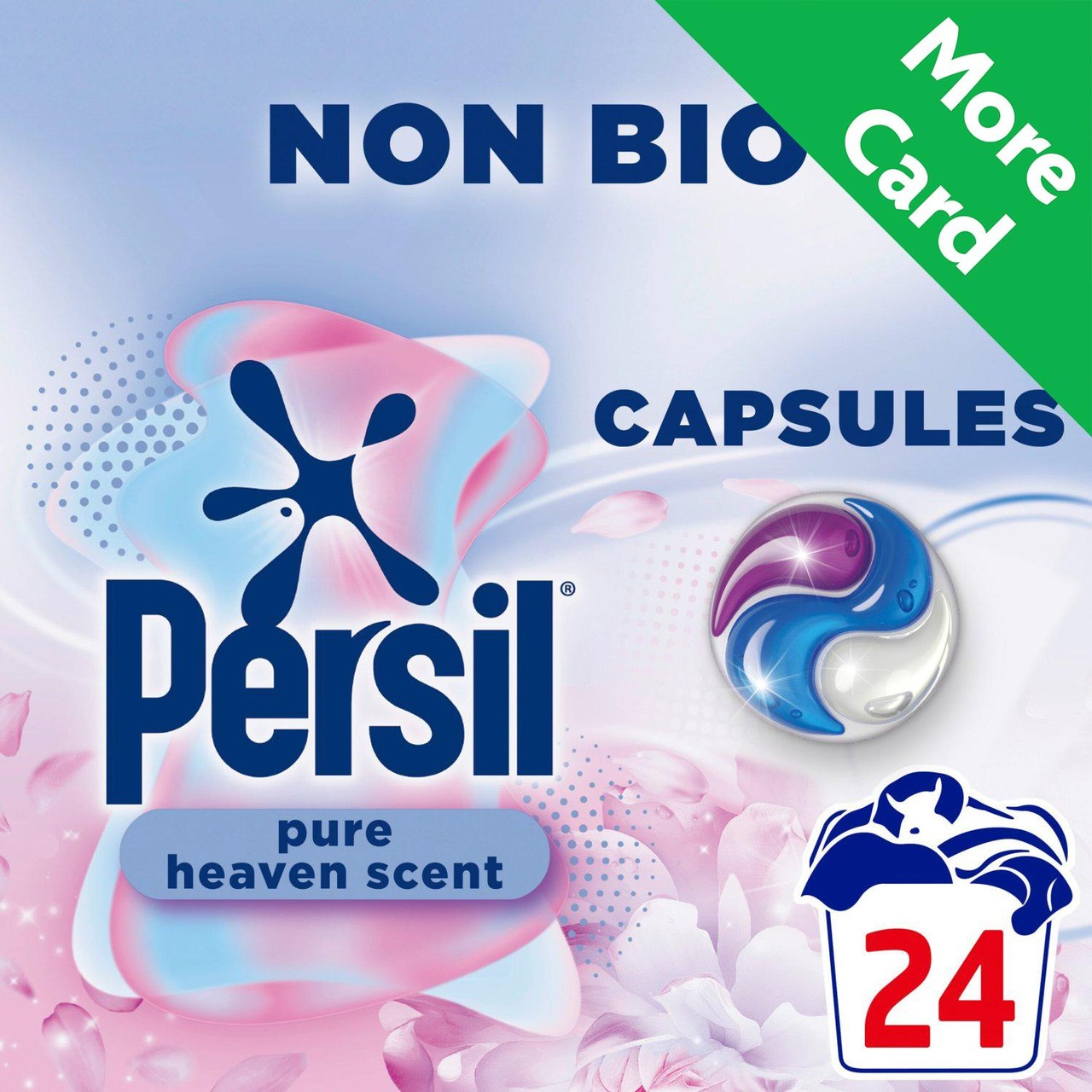 Persil Washing Capsules Pure Heaven Non Bio 24 Washes