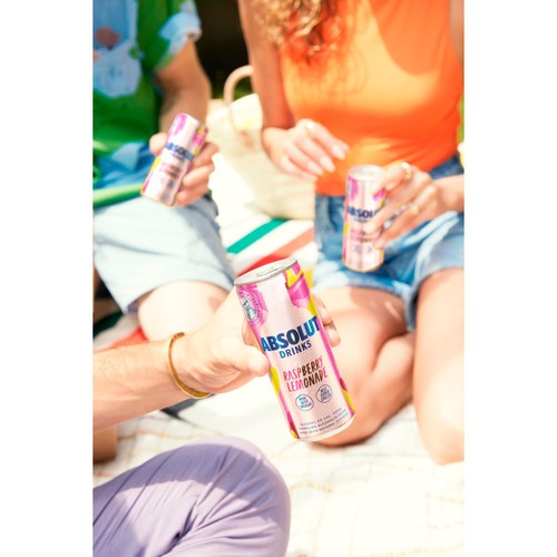 Absolut Vodka Raspberry Lemonade 250ML