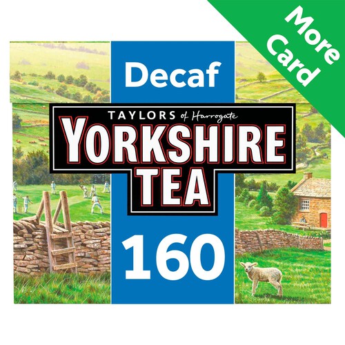 Decaffeinated Yorkshire Tea Bags 160PK