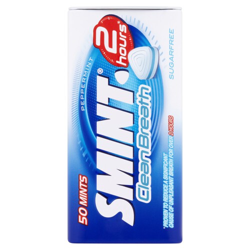 Smint Sugarfree 2 Hours Clean Breath 50 Mints