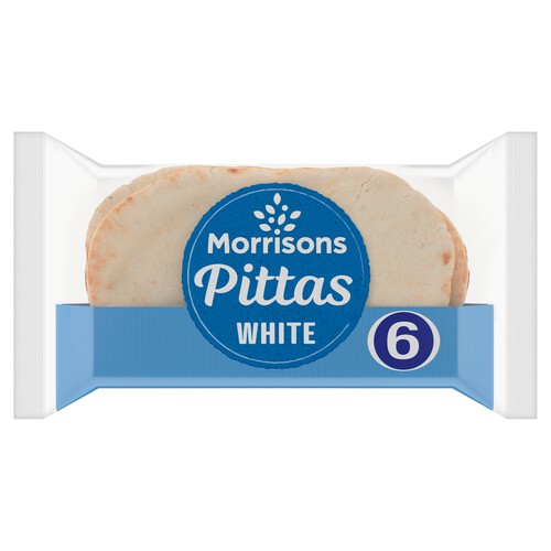 Morrisons Stonebaked White Pittas