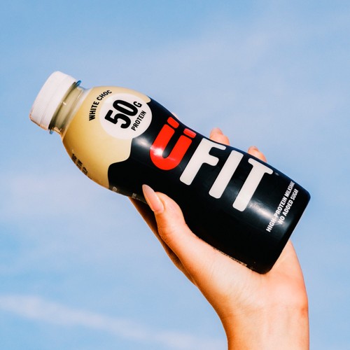 Ufit High Protein Shake Drink White Chocolate