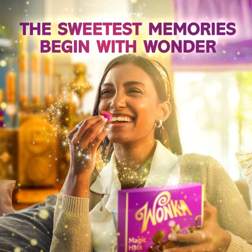 Wonka Magic Hats Chocolate Selection Box 174g