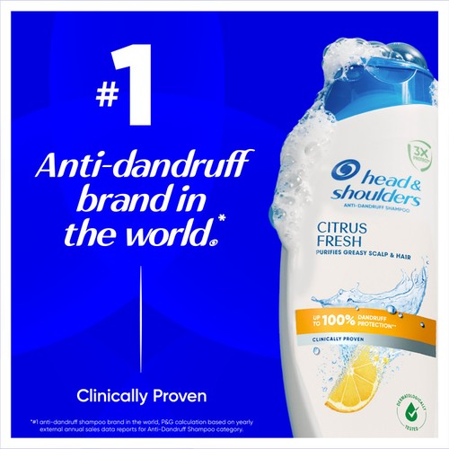 Head & Shoulders Citrus Fresh Anti-Dandruff Shampoo 1L
