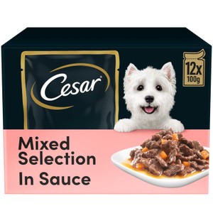 ® Deliciously Fresh Dog Food Pouches Mixed Selection in Jelly 12 x 100g