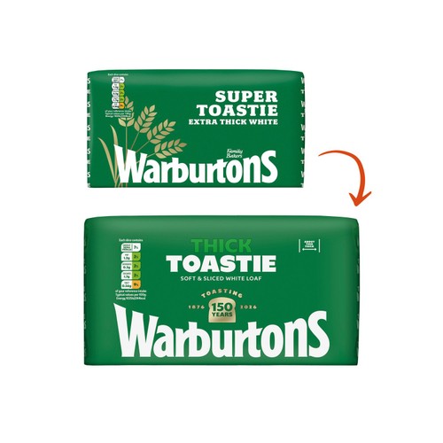 Warburtons  Super Toastie  White Bread