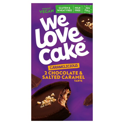 We Love Cake 2 Free From Chocolate & Salted Caramel Tarts