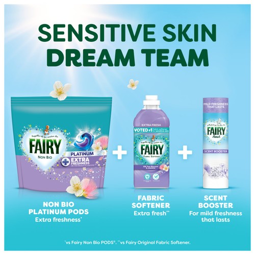 Fairy Washing Liquid Pods Silk Tree Blossom And Jasmine 