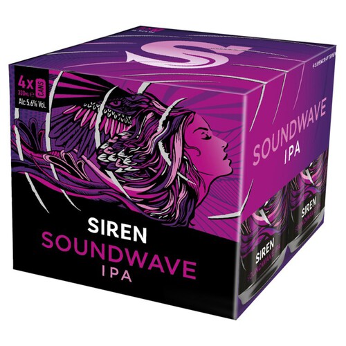 Siren Soundwave Ipa Beer Cans