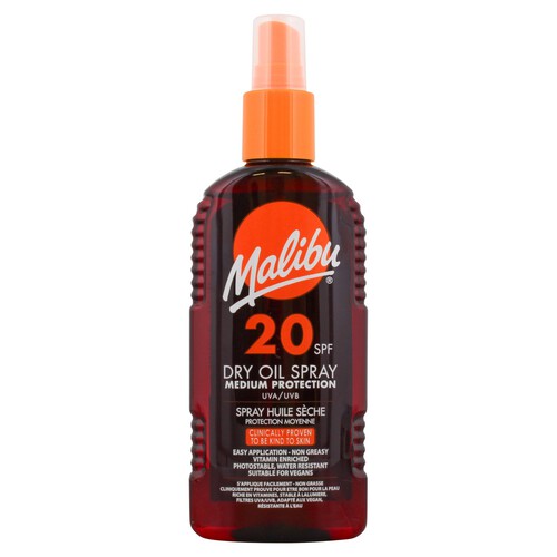 Malibu Dry Oil Spray SPF 20 