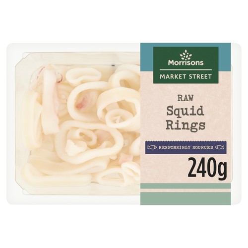 Morrisons raw squid rings