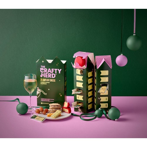 Crafty Herd Cheese Advent Calendar 400g