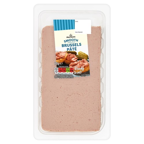 Morrisons Smooth Brussels Pate 170g