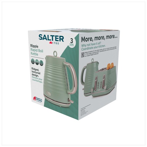 Salter Ripple Rapid Boil Kettle Sage