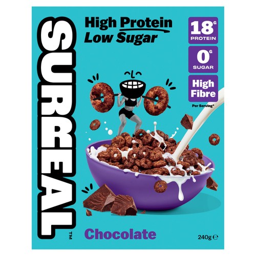 Surreal High Protein Low Sugar Cocoa Cereal 240g