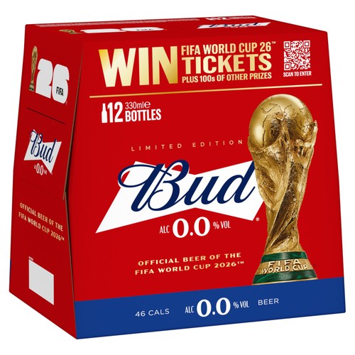 Budweiser Zero 12 x 330ml