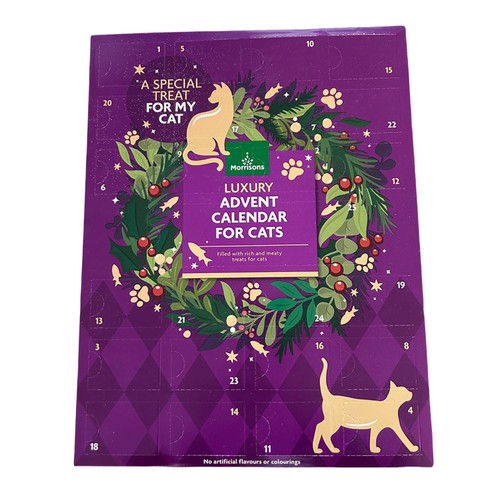 Morrisons Luxury Christmas Advent Calendar For Cats