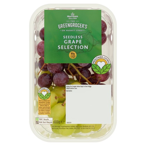 Morrisons seedless grape selection