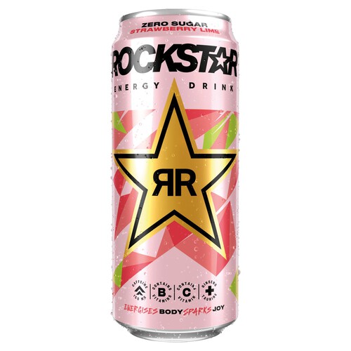 Rockstar Refresh Strawberry & Lime