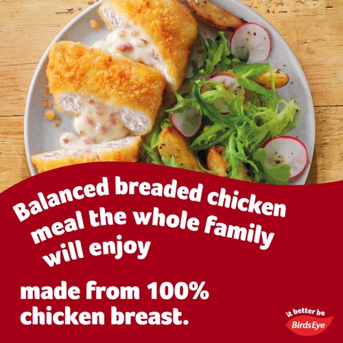 Birds Eye 2 Cheese & Ham Chicken Kievs 204g