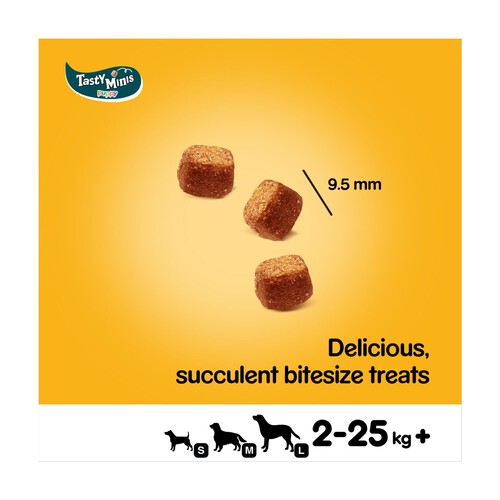 Pedigree Tasty Minis Puppy Dog Treats Chicken Chewy Cubes