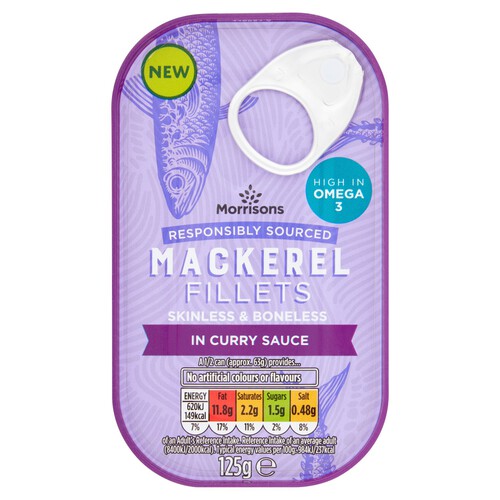 Morrisons Mackerel Curry Sauce (125g)