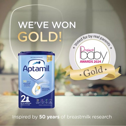 Aptamil 2 Follow On Baby Milk Formula Powder 6-12 Months