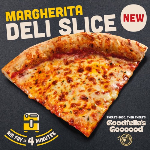 Goodfella'S Cheese Pizza Slice Snack 140G