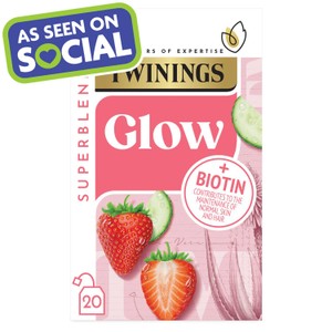 Twinings Superblends Glow 20 Single Tea Bags