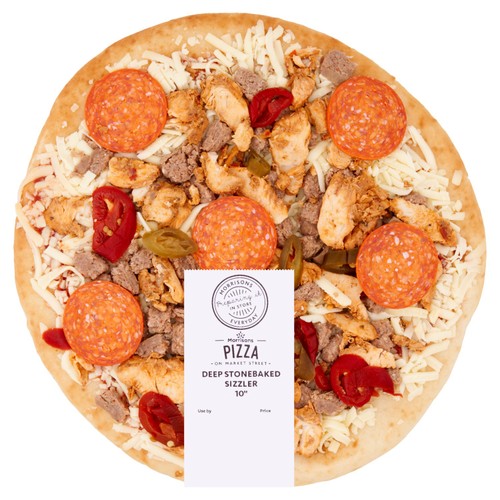 Market Street Deep Stonebaked Sizzler 10" Pizza