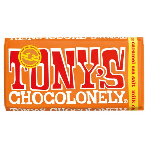 Tony's Milk Chocolate Salted Caramel