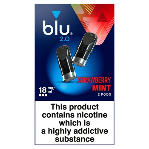 Blu 2.0 Strawberry Mint Vape Pods 18mg/ml