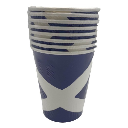 Morrisons Blue & White 8oz Cup
