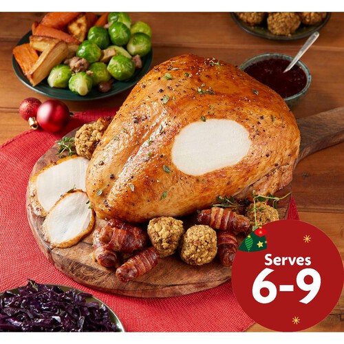 Morrisons Medium Basted Turkey Crown 2-2.99 Kg