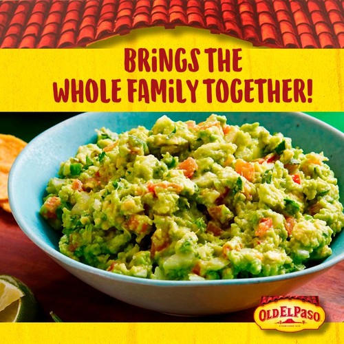Old El Paso Squeezy Chunky Guacamole 240g