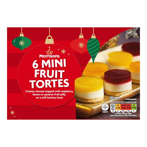 Morrisons Mini Fruit Tortes 