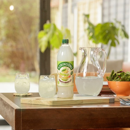 Robinsons Fruit & Barley With Vitamins Apple & Pear Squash 1L