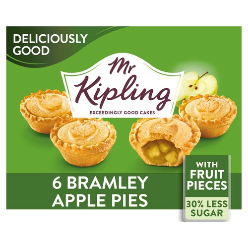 Mr Kipling Deliciously Good Bramley Apple Pies