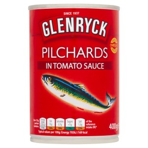 Glenryck Pilchards in Tomato Sauce (400g)