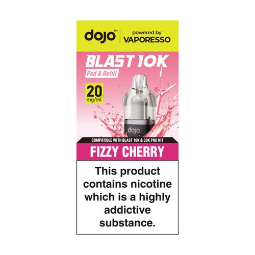 Dojo Blast 10K Pod Fizzy Cherry 20mg