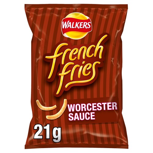 Walkers French Fries Worcester Sauce Snacks Crisps