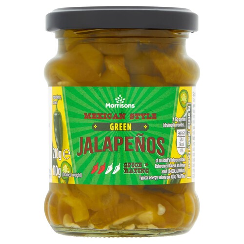 Morrisons Sliced Jalapenos 